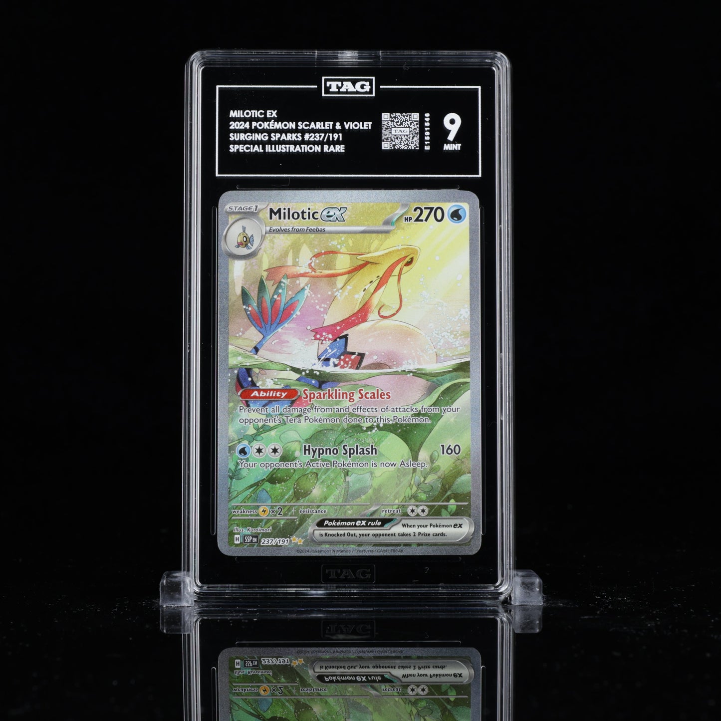 TAG 9 Milotic ex – Surging Sparks 237/191