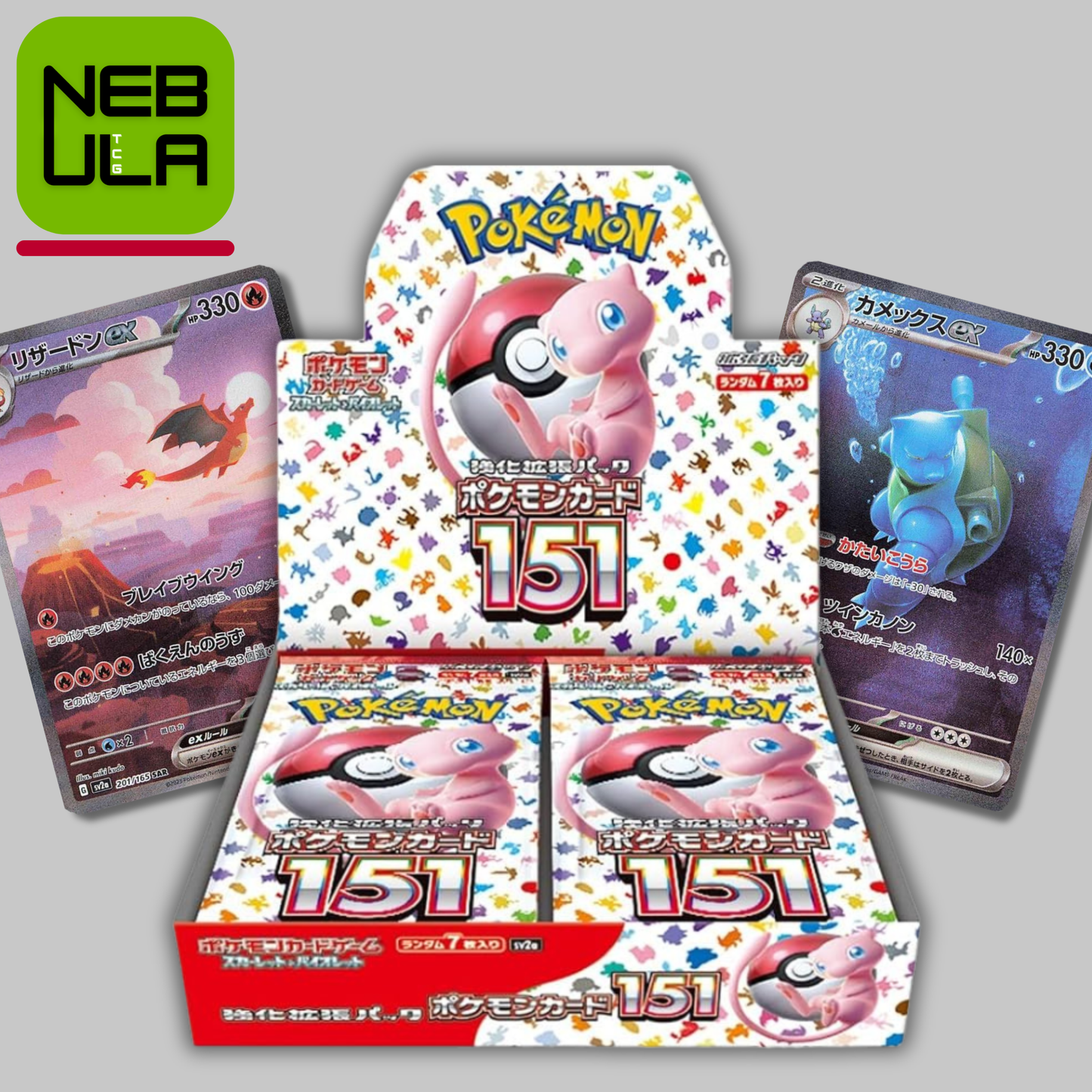 tcgplayer 151 japanese booster box Pokmon 151 Booster Box (SV2a) JP Top Shop Collectibles