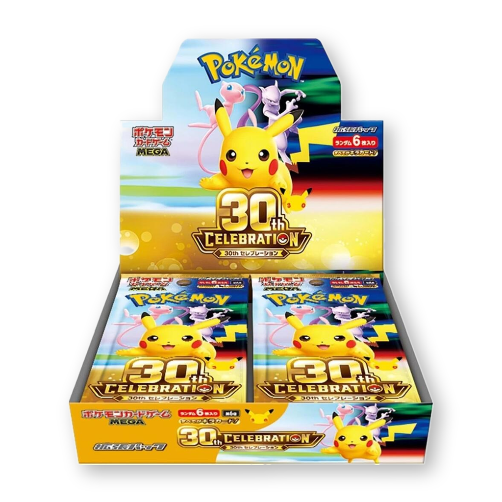 Pokémon Mega 30th Celebration M6a Booster Box [Japanese]