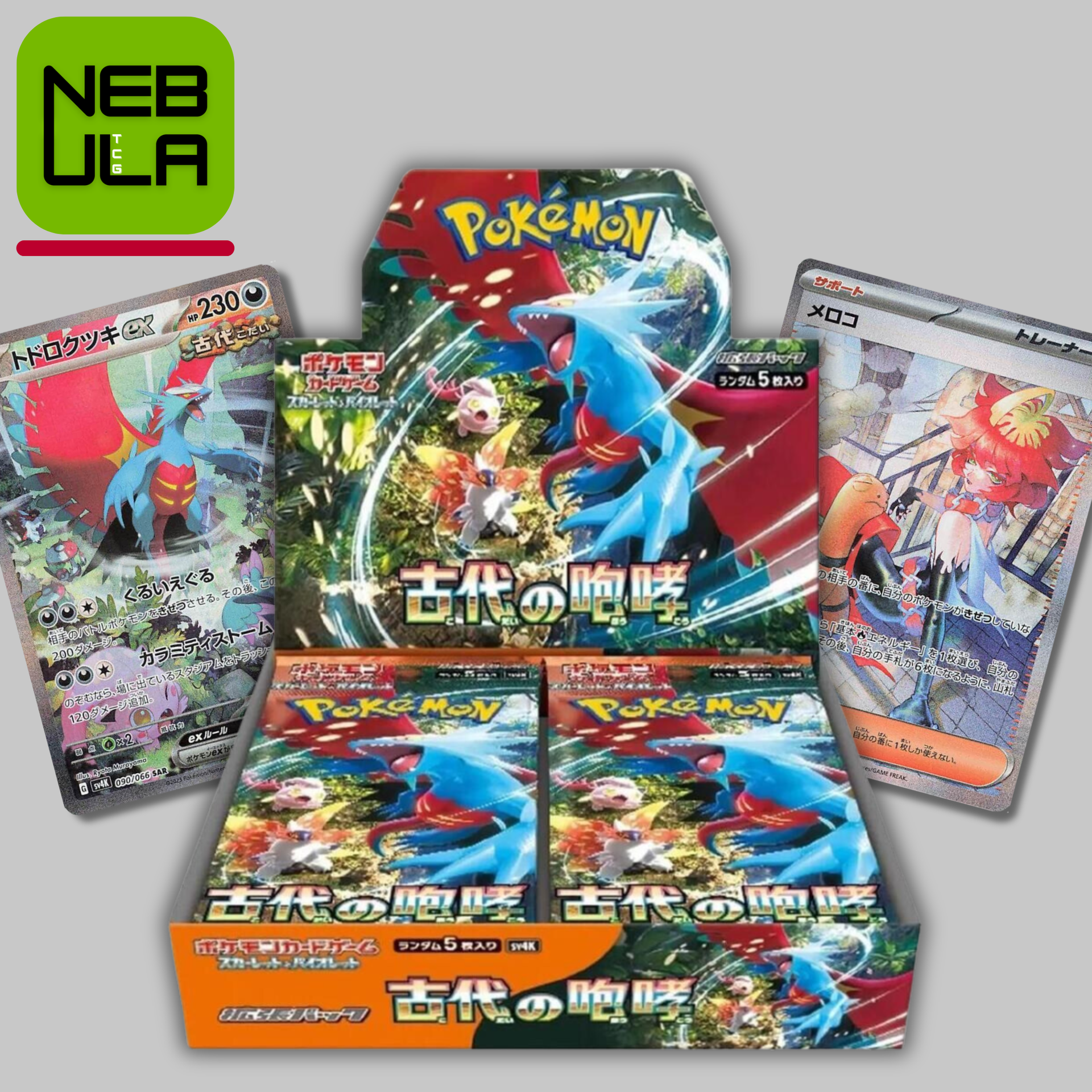 pokemon ancient roar booster box Pokémon Ancient Roar Booster Box [Japanese] – NebulaTCG