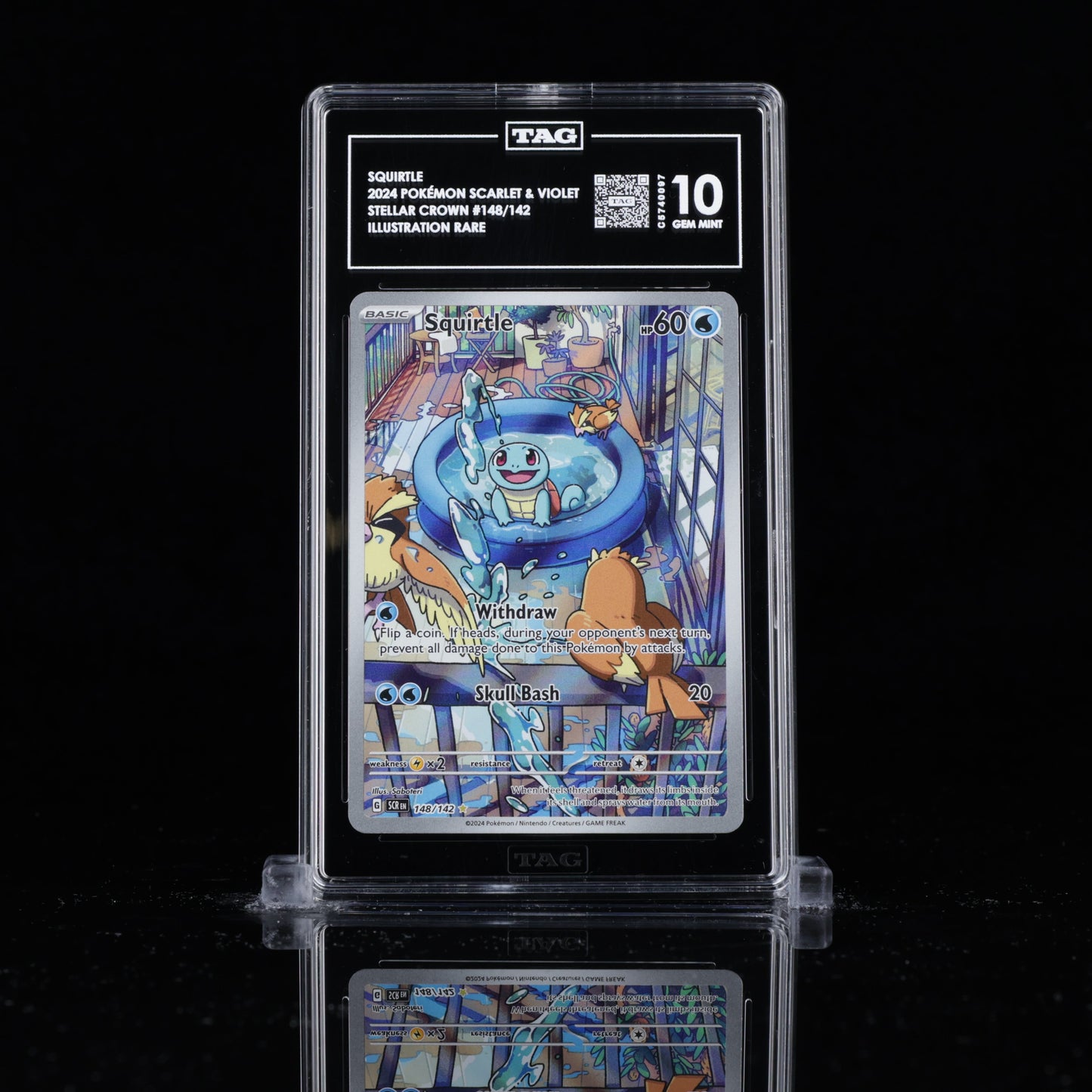 TAG 10 Squirtle – Stellar Crown 148/142