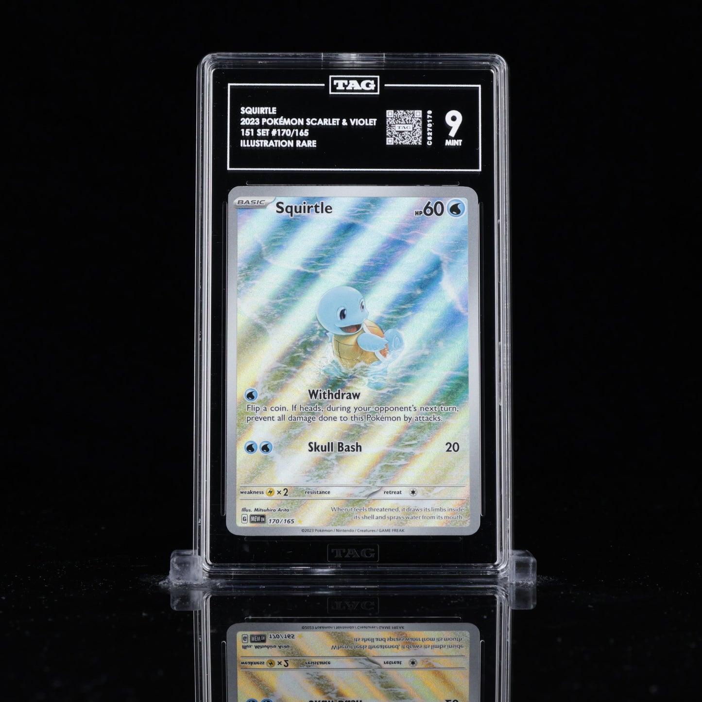 TAG 9 Squirtle – 151 170/165