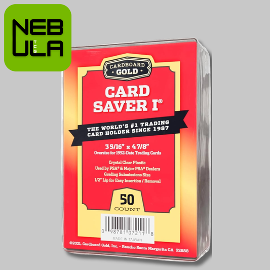 Cardboard Gold Card Saver I 50 Count