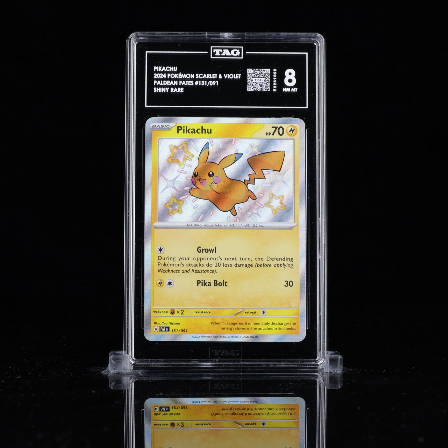 TAG 8 Pikachu – Paldean Fates 131/091