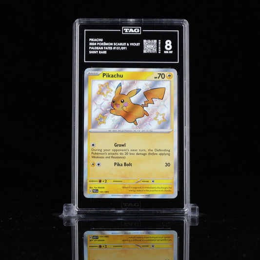 TAG 8 Pikachu – Paldean Fates 131/091