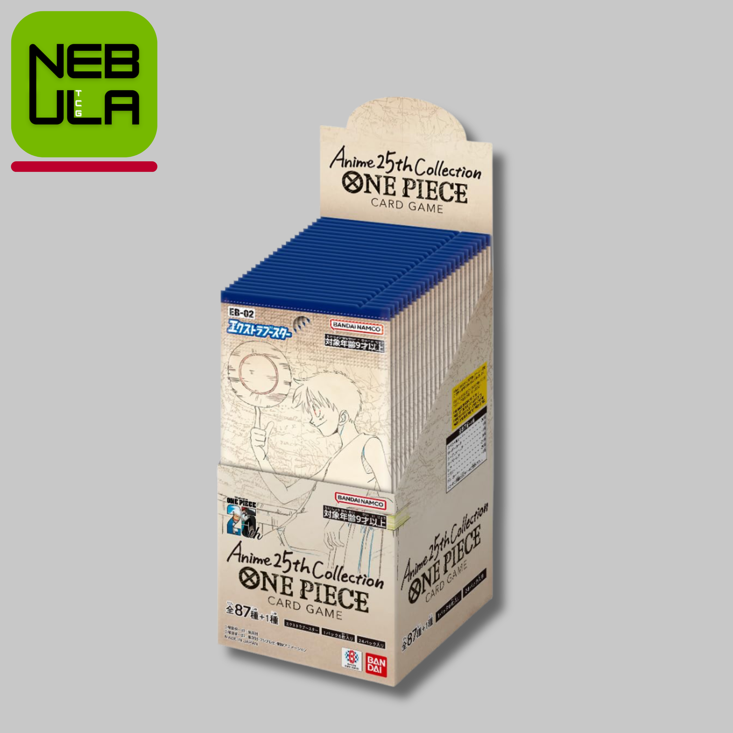 One Piece EB-02 Extra Booster: Anime 25th Collection Box [Japanese]