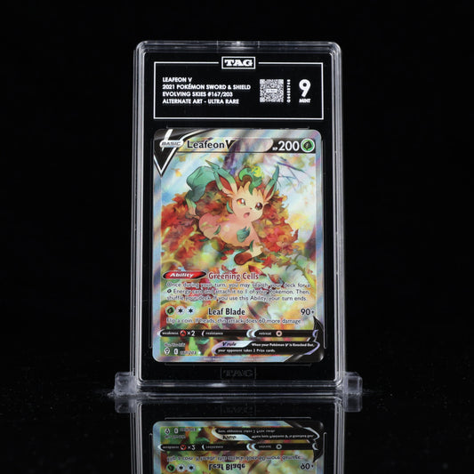TAG 9 Leafeon V – Evolving Skies 167/203