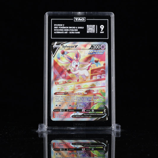 TAG 9 Sylveon V – Evolving Skies 184/203