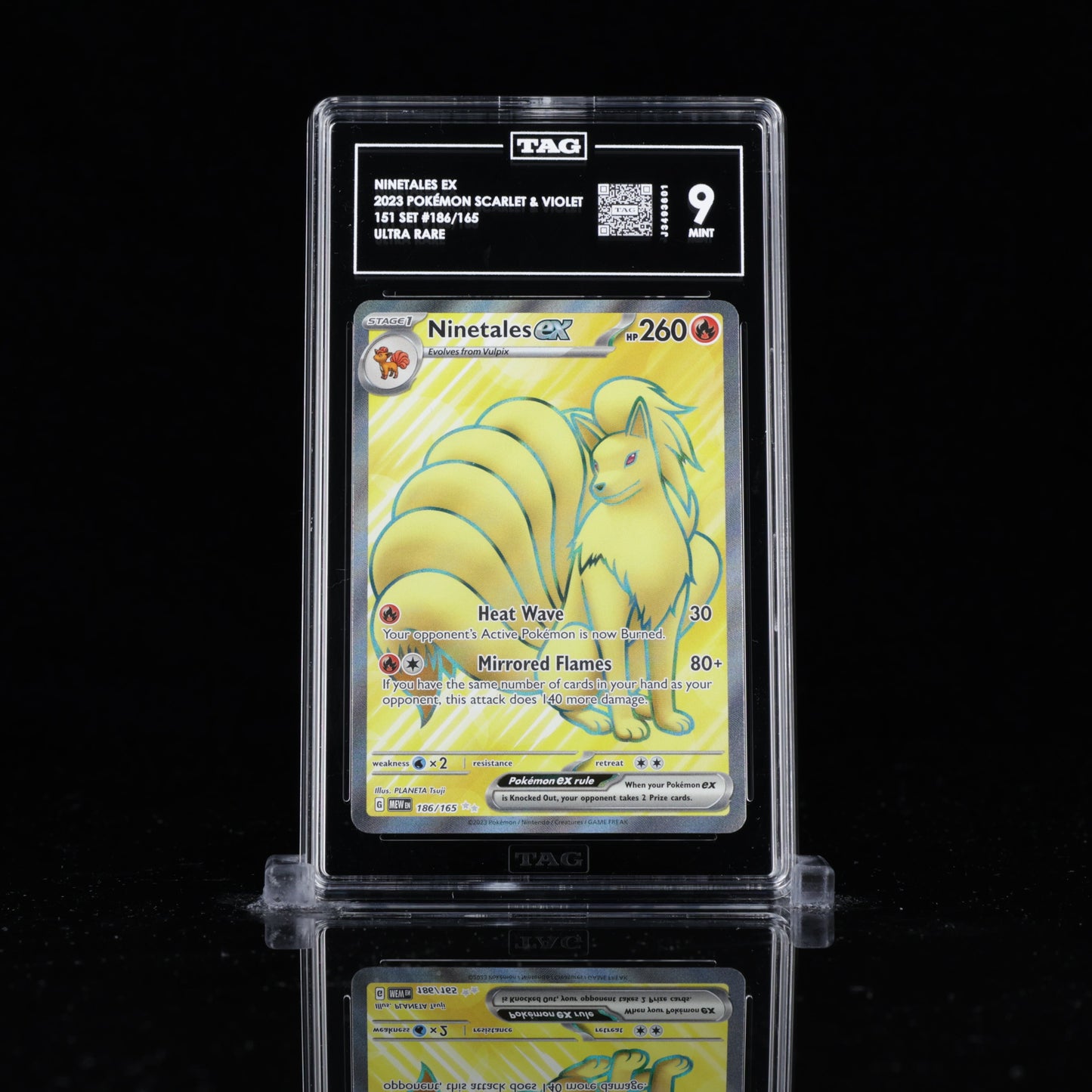 TAG 9 Ninetales ex – 151 186/165