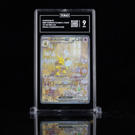 TAG 9 Alakazam ex – 151 201/165