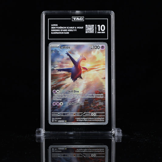 TAG 10 Latios – Surging Sparks 203/191