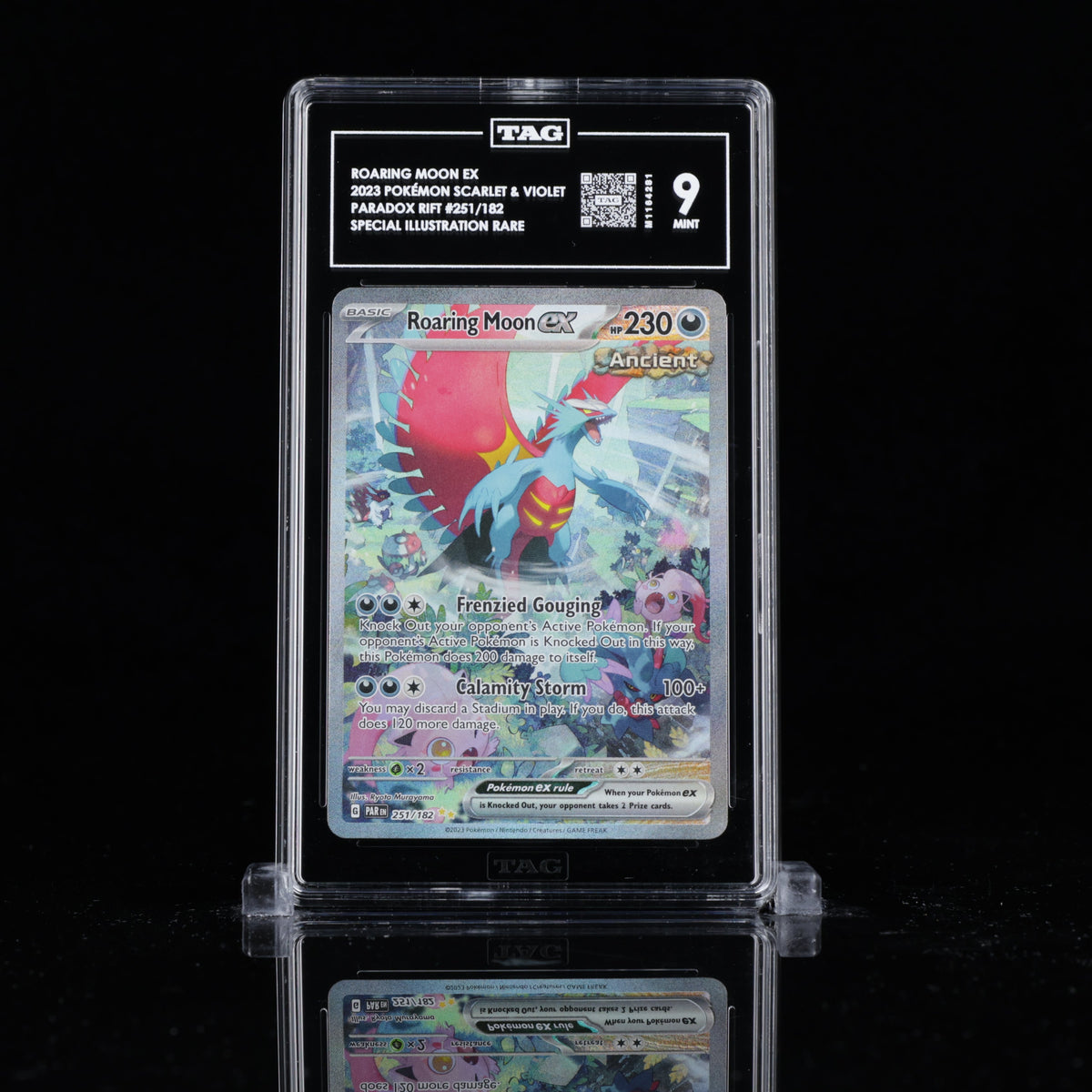 TAG 9 Roaring Moon ex – Paradox Rift 251/182