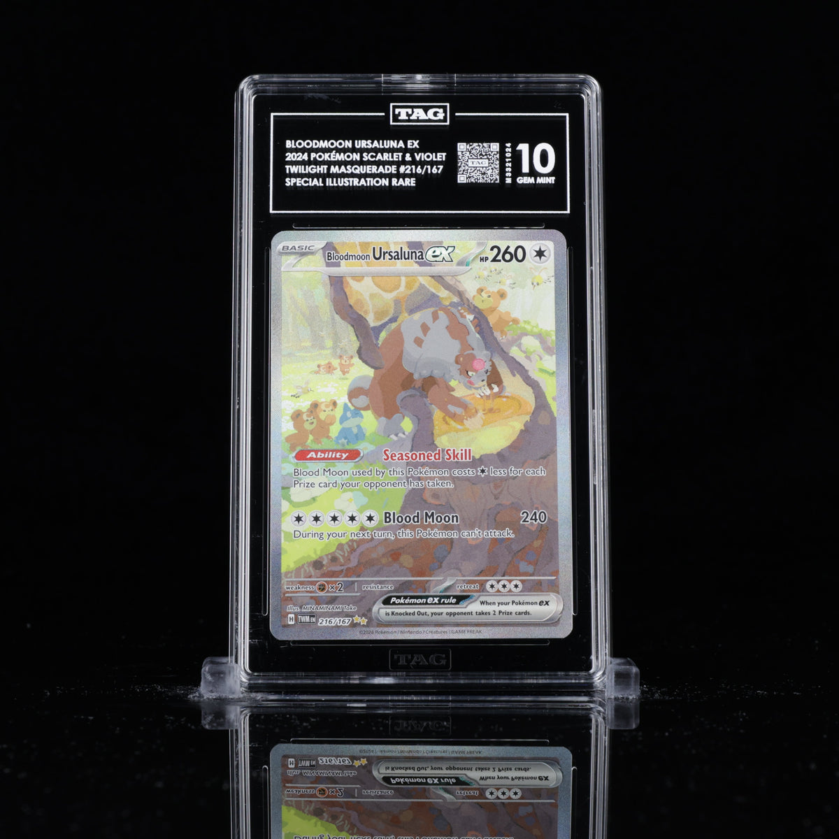 TAG 10 Bloodmoon Ursaluna ex – Twilight Masquerade 216/167