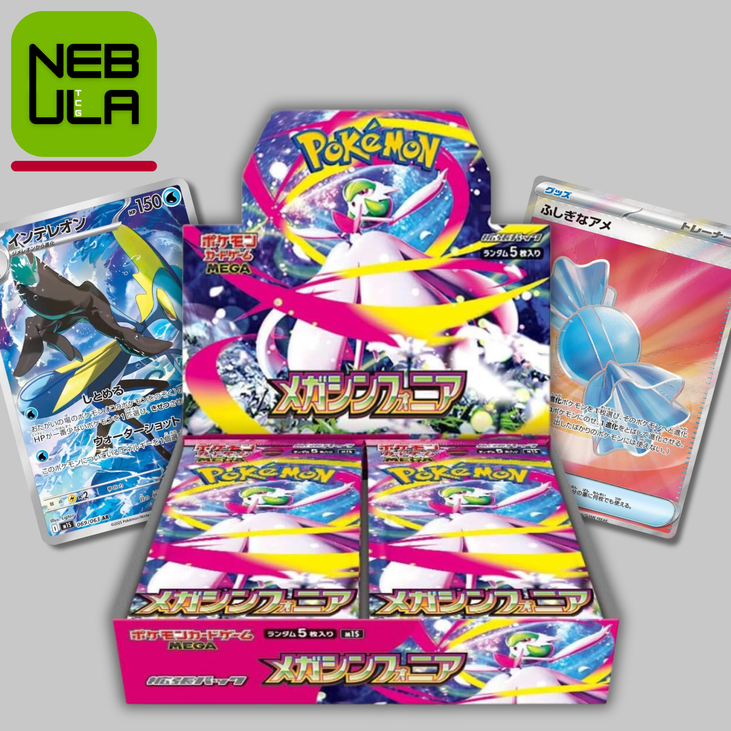 pokemon mega symphonia booster box Japanese TCG but a collectors item Pokemon Card Mega Symphonia Booster