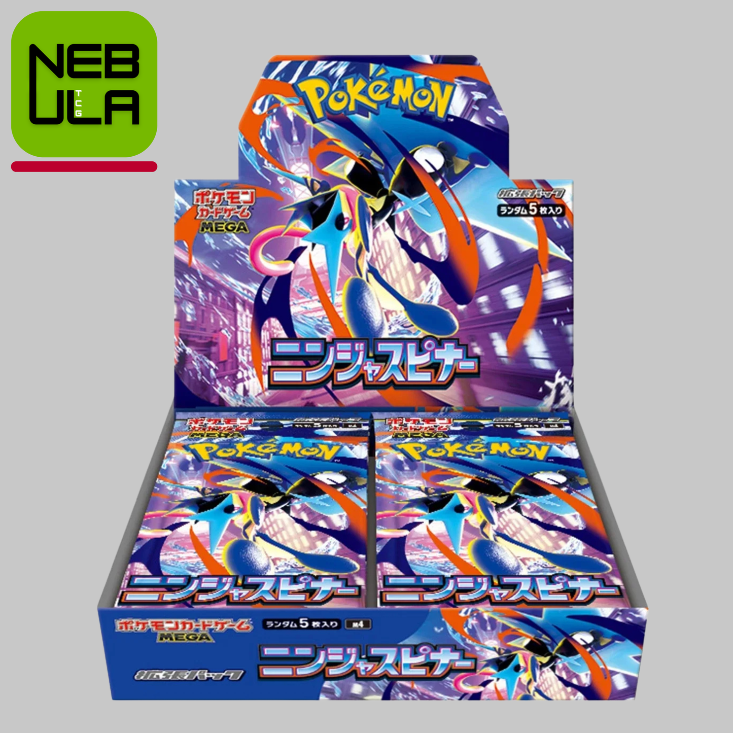 Pokémon Mega Ninja Spinner M4 Booster Box [Japanese]