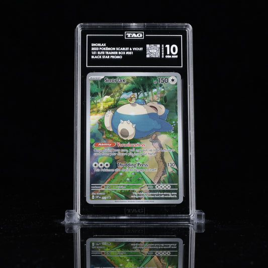 TAG 10 Snorlax – 151 Elite Trainer Box 051