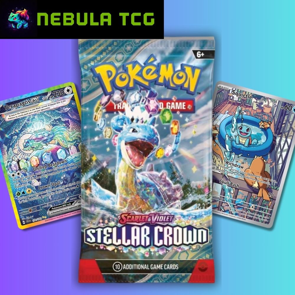 Pokémon Stellar Crown Booster Pack