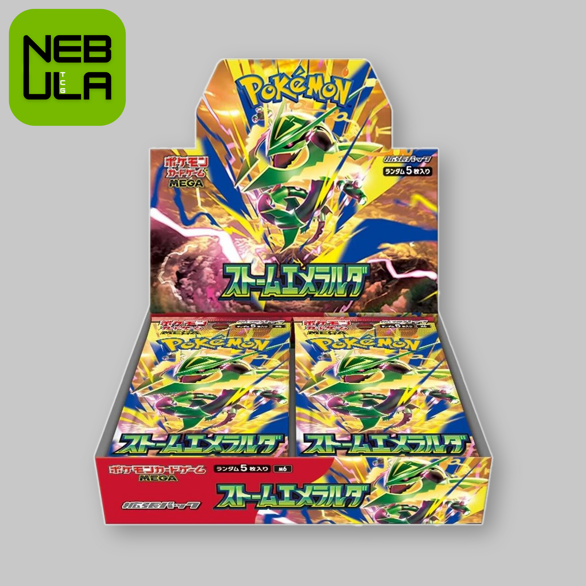 Pokémon Mega Storm Emerald M6 Booster Box [Japanese]