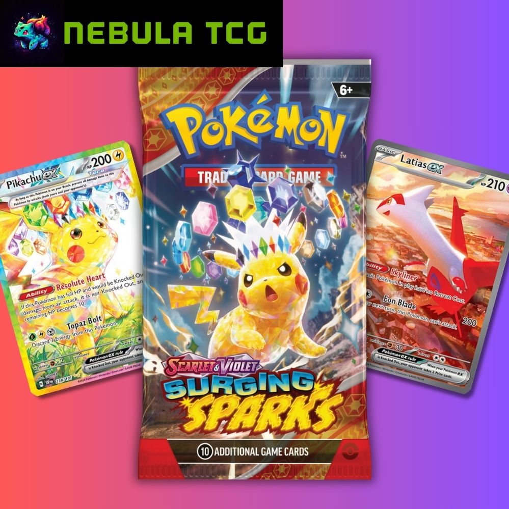 Pokémon Surging Sparks Booster Pack