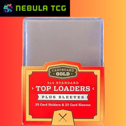 Cardboard Gold Top-Loaders 25 Count