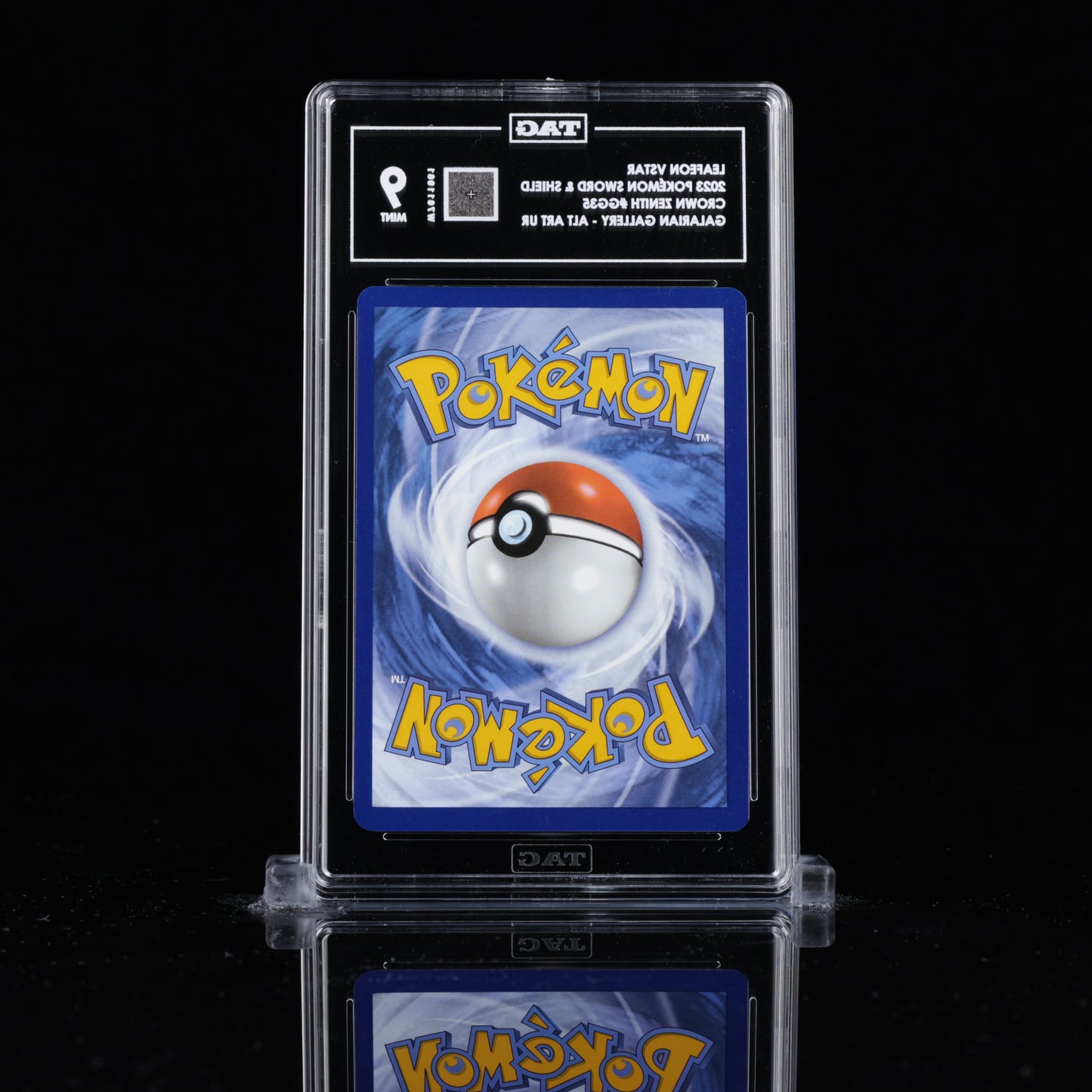 TAG 9 Leafeon VSTAR – Crown Zenith Galarian Gallery GG35