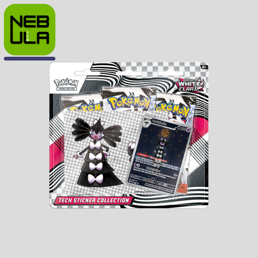Pokémon Scarlet & Violet White Flare Tech Sticker Collection