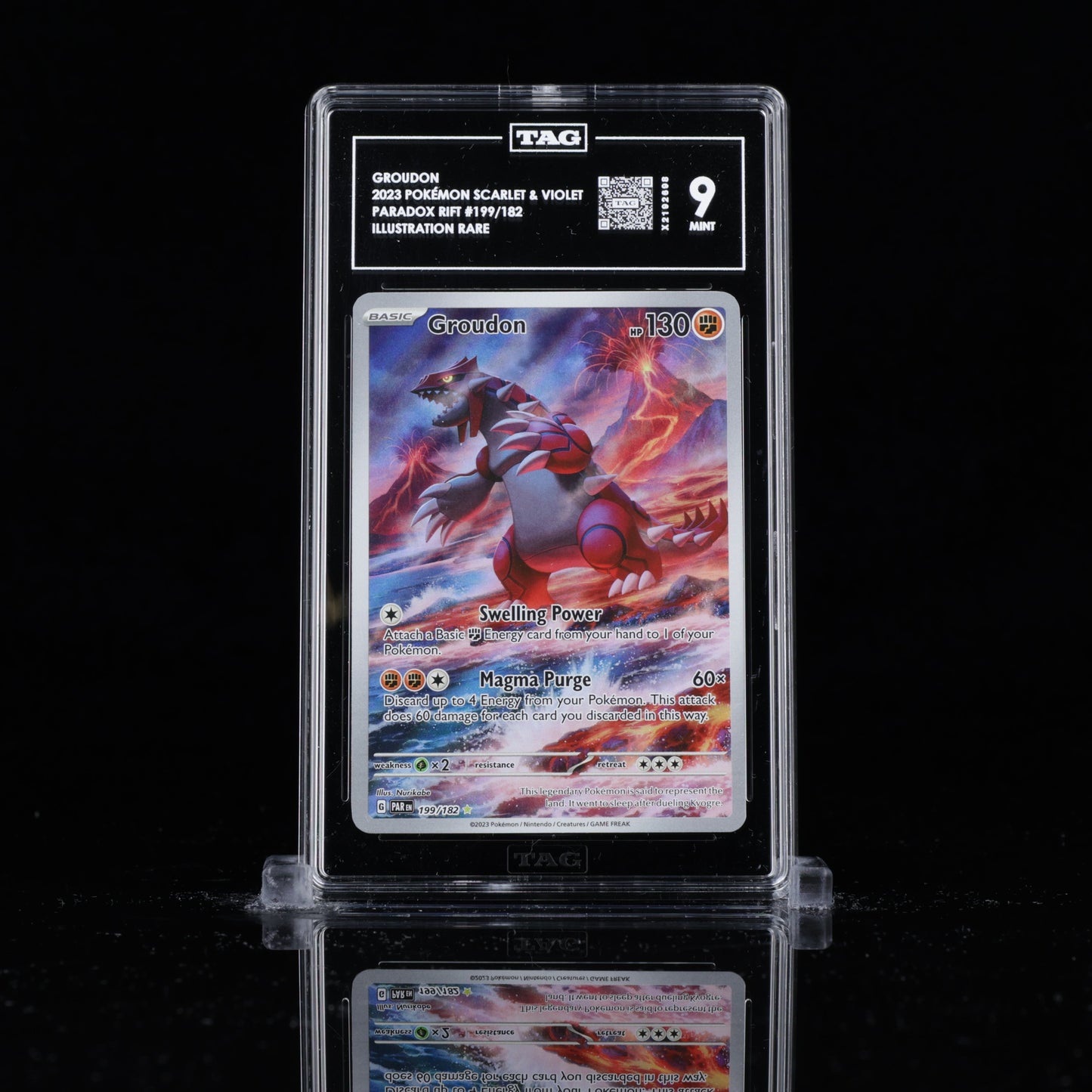 TAG 9 Groudon – Paradox Rift 199/182