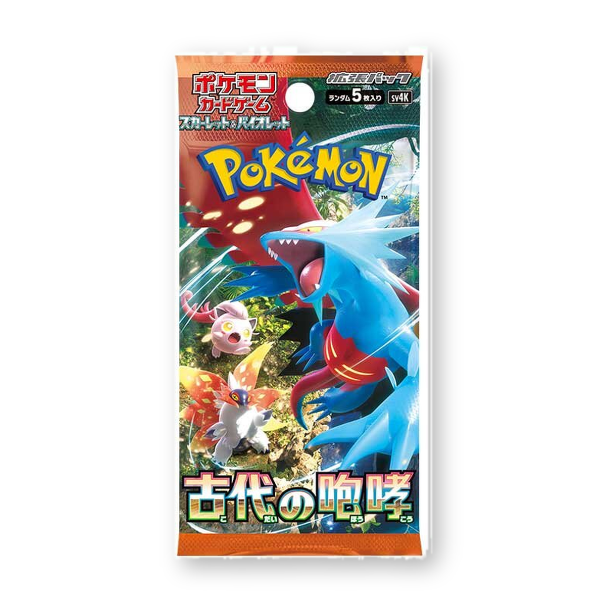 Pokémon Ancient Roar SV4K Booster Pack [Japanese]