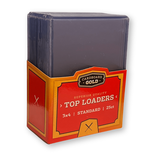 Cardboard Gold Top-Loaders 25 Count