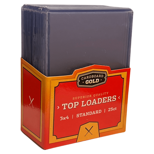 Cardboard Gold Top-Loaders 25 Count
