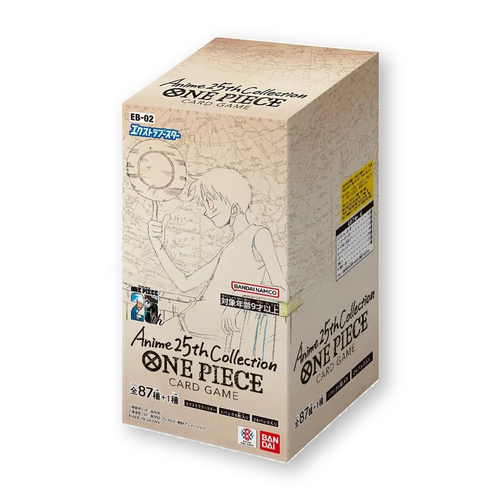 One Piece EB-02 Extra Booster: Anime 25th Collection Box [Japanese]