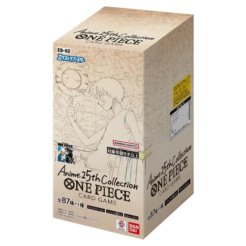 One Piece EB-02 Extra Booster: Anime 25th Collection Box [Japanese]