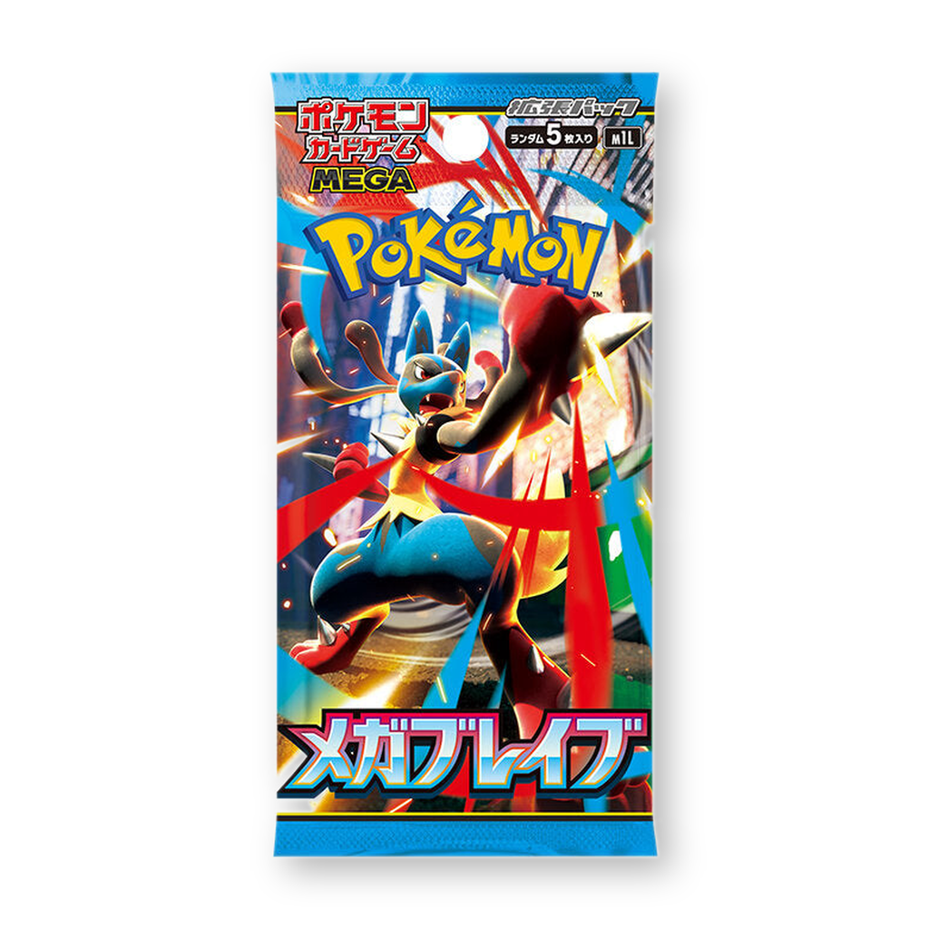 Pokémon Mega Brave M1L Booster Pack [Japanese]