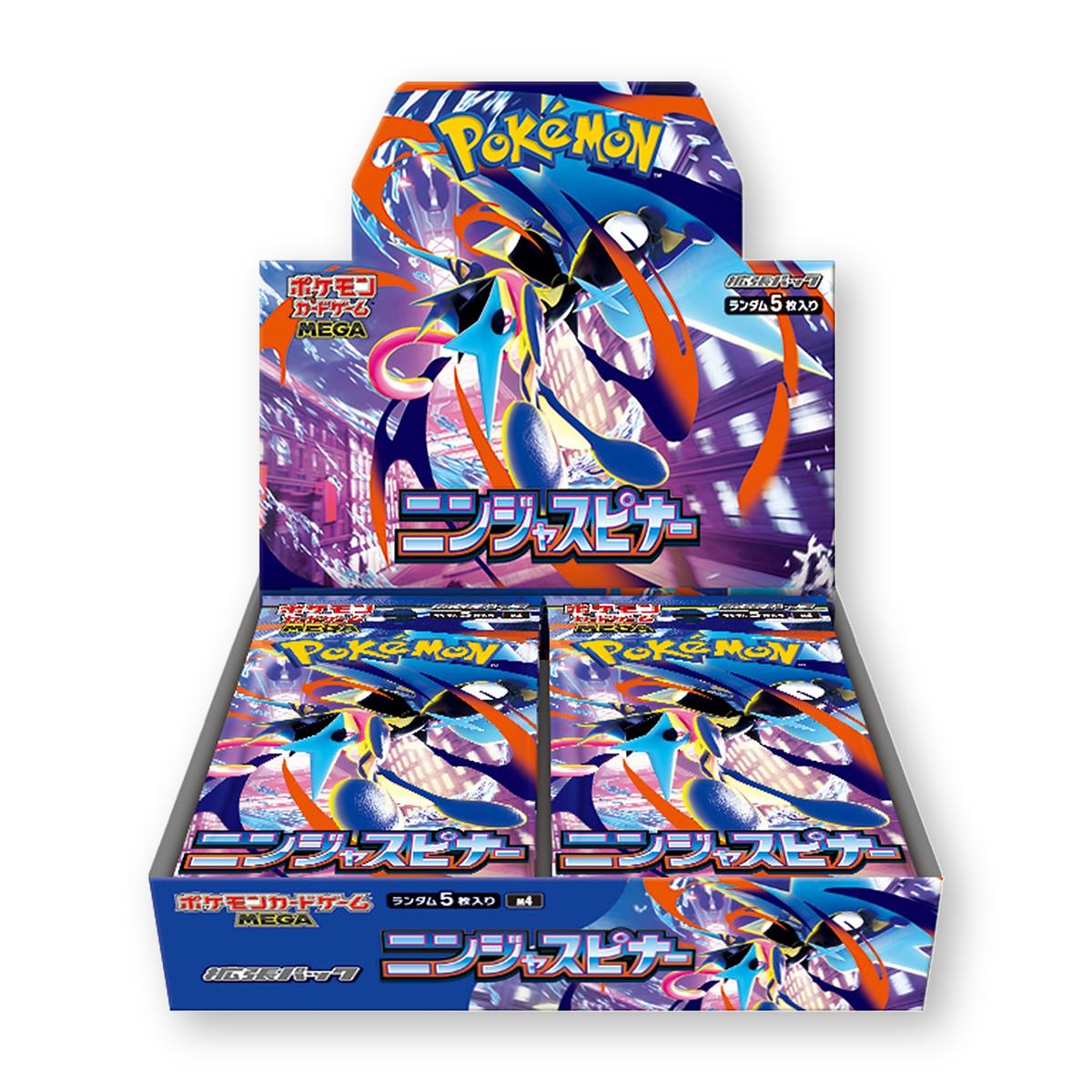 Pokémon Mega Ninja Spinner M4 Booster Box [Japanese]