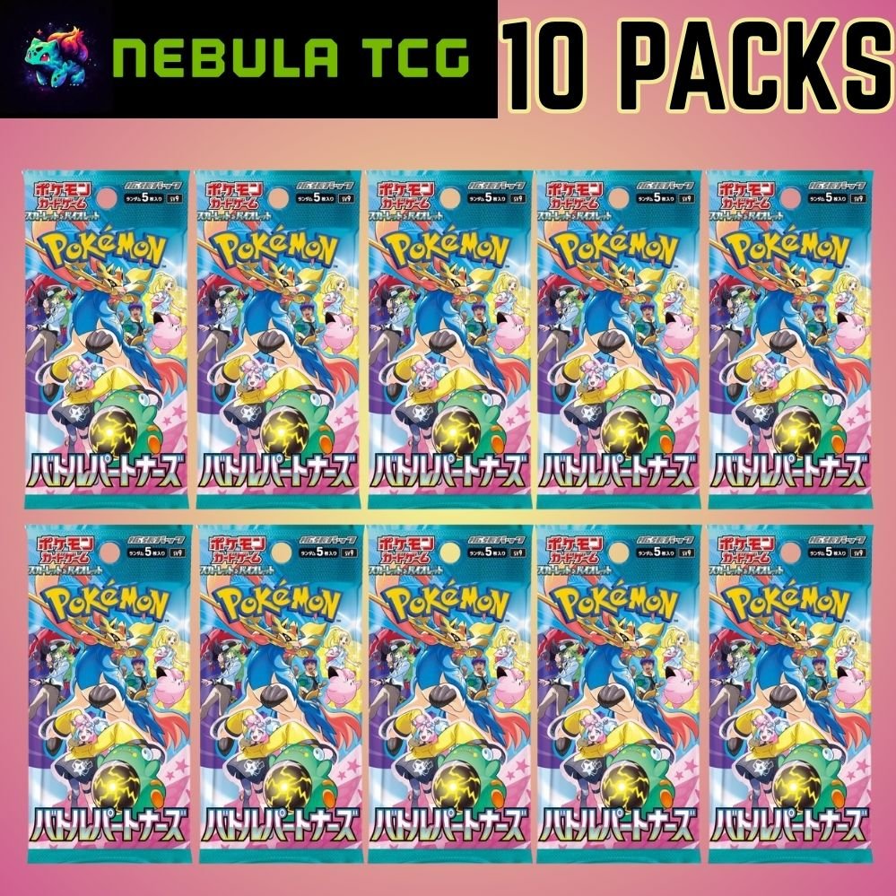 Pokémon Battle Partners 10 - Pack Booster Bundle [Japanese] - Nebula TCG