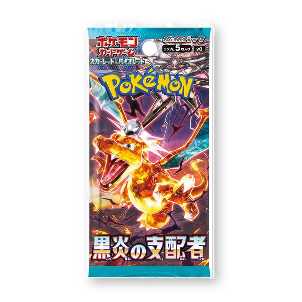 Pokémon Ruler of the Black Flame SV3 Booster Pack [Japanese]