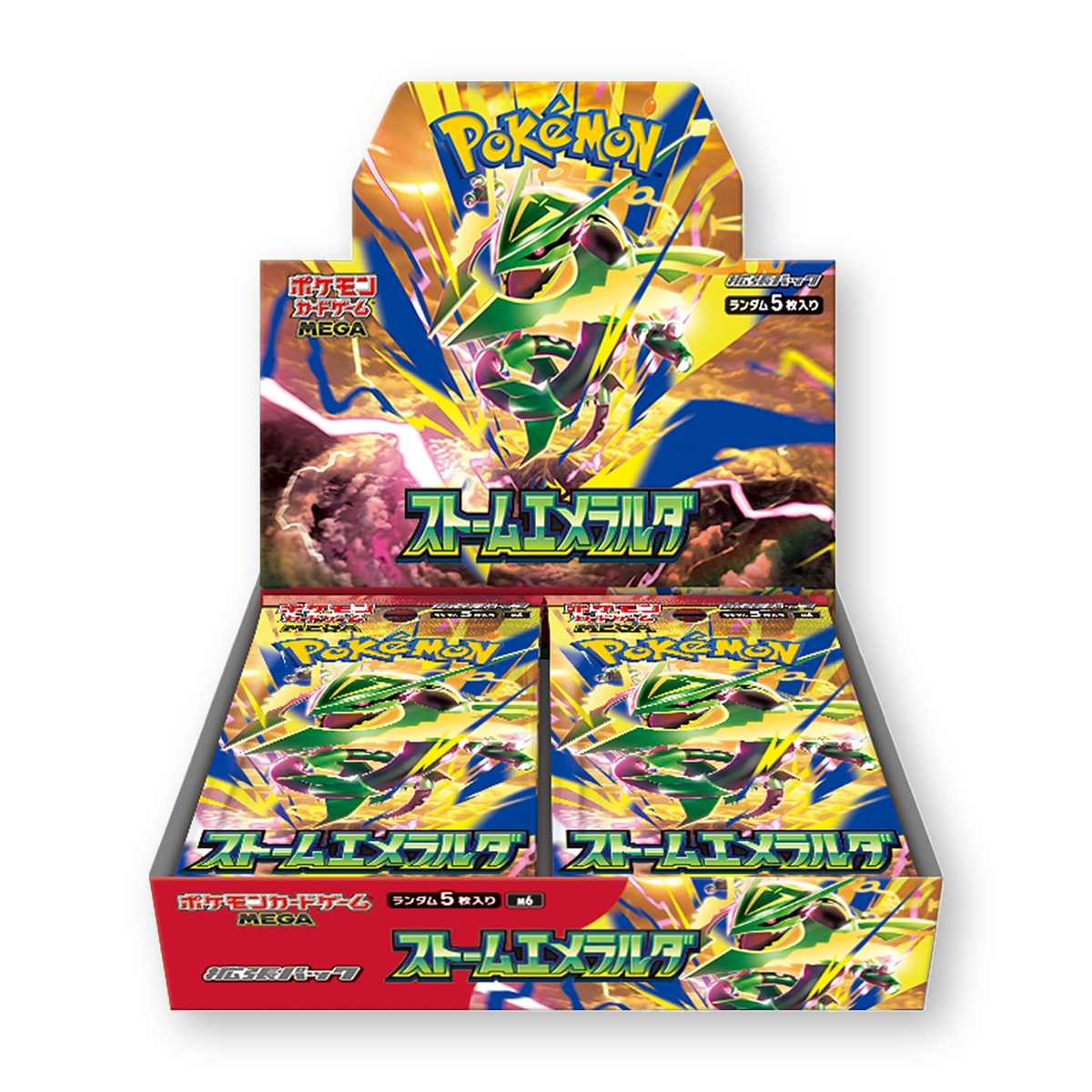 Pokémon Mega Storm Emeralda M6 Booster Box [Japanese]