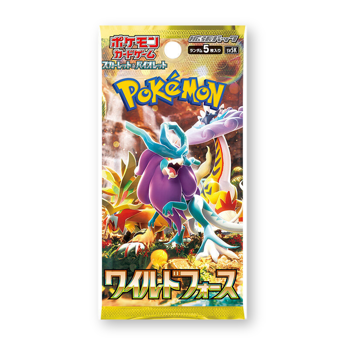 Pokémon Wild Force SV5K Booster Pack [Japanese]